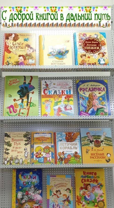 «С доброй книгой в дальний путь!».